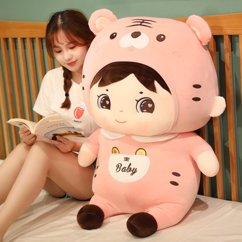(SẴN HÀNG) Gấu Bông Em Bé Baby, Em bé Cọp/ Hổ siêu cute siêu dễ thương