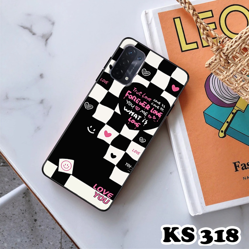 Ốp lưng Oppo A54 - Oppo A54 5G - Oppo A54s - Ốp in hình họa tiết caro - Chất liệu TPU siêu bền, sang trọng