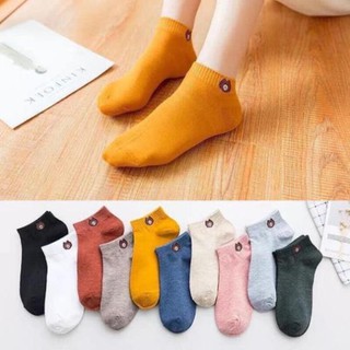 Combo 10 đôi tất gấu cổ ngắn