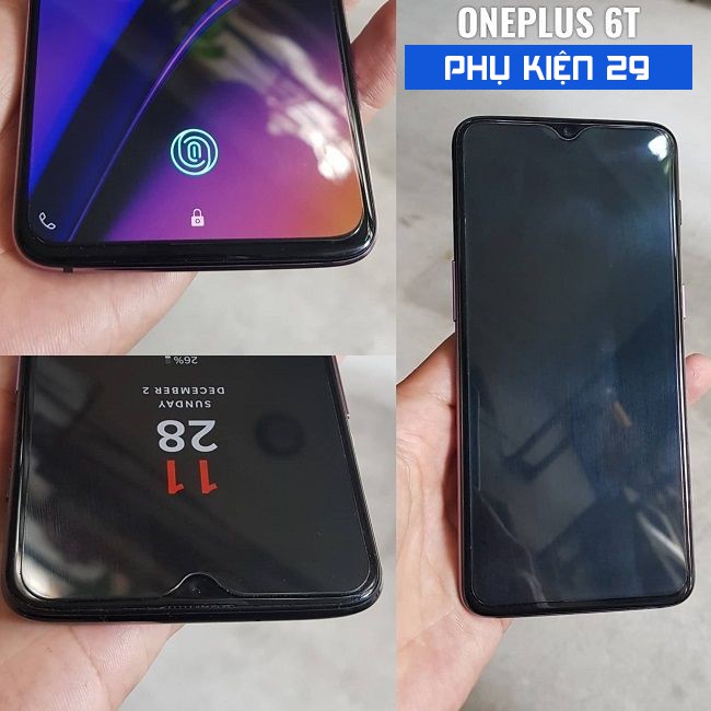 [Oneplus 6T] Kính cường lực Glass Pro+ 9H - ẢNH THẬT