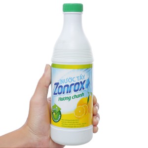 Nước Tẩy Quần Áo Zonrox Hương Chanh / Hoá Cỏ Chai 1000ML