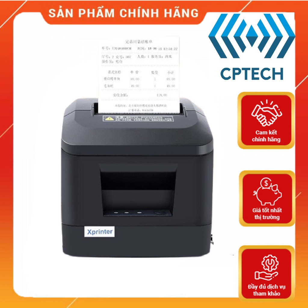 Máy in hoá đơn Xprinter A160H , khổ 80mm