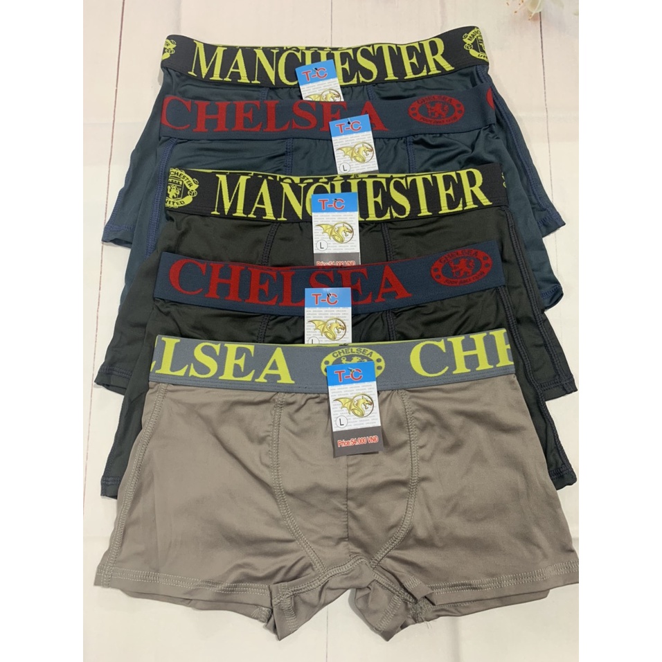 Quần Lót Boxer Nam - Quần Sịp Đùi Nam Thun Cotton Co Giãn 4 Chiều Thoáng Khí Bền Đẹp