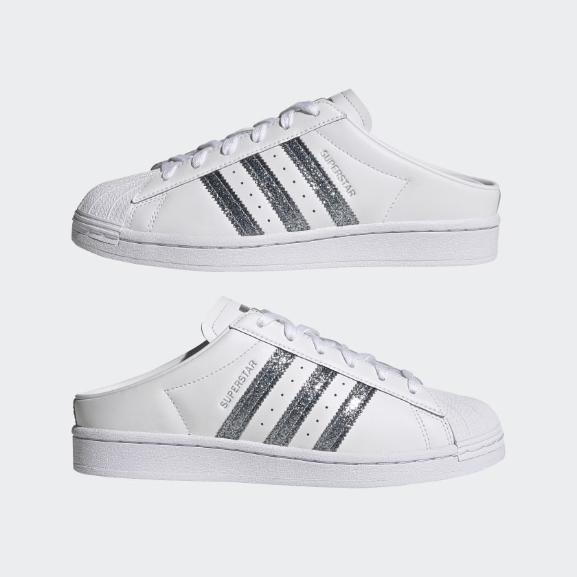 Giày sneaker adidas superstar mule &quot;diamond&quot; fz2260 - hàng chính hãng - Bounty Sneakers