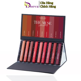 Son kem nhung lì candy love hàn quốc