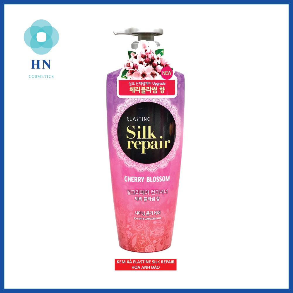 Kem xả nước hoa Hàn Quốc Elastine Silk Repair 550ml