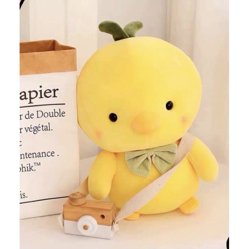 GẤU BÔNG HÌNH GÀ CON SIÊU CUTE_ ẢNH VÀ VIDEO SHOP TỰ QUAY