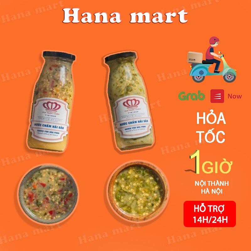 Nước chấm hải sản THÁI LAN - VUA NƯỚC CHẤM 300ml_NƯỚC CHẤM HẢI SẢN ỚT ĐỎ LÁ CHANH