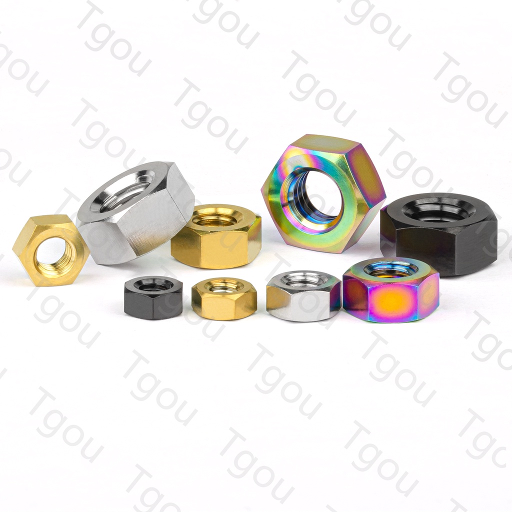 Đai Ốc Lục Giác M4 M5 M6 M8 Bằng Titan Cho Xe Đạp Xe Máy