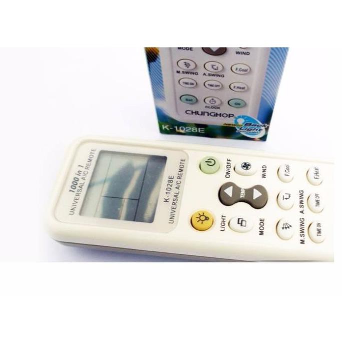 Remote máy lạnh đa năng Chunghop K-1028E