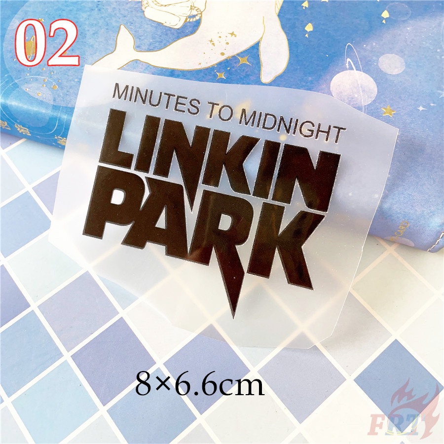 ◆ Sticker Dán Trang Trí Xe Hơi In Chữ Linkin Park ◆ 1 Miếng Dán Nhiệt Trang Trí
