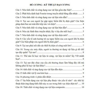 Kỹ Thuật Đại Cương