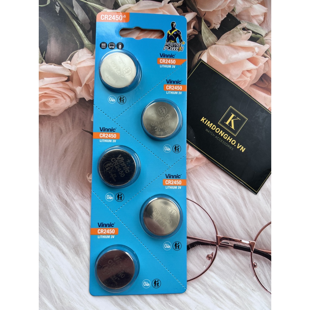 Viên Pin VINNIC CR2450N CR2450 2450 Lithium 3v