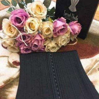 [FREESHIP] ĐAI NỊT BỤNG LATEX CORSET CHUẨN HY LẠP