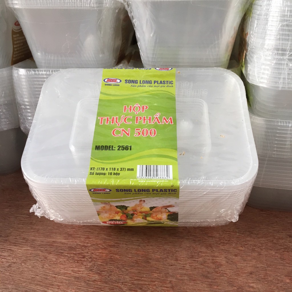 SET 10 HỘP NHỰA ĐỰNG  KIM CHI