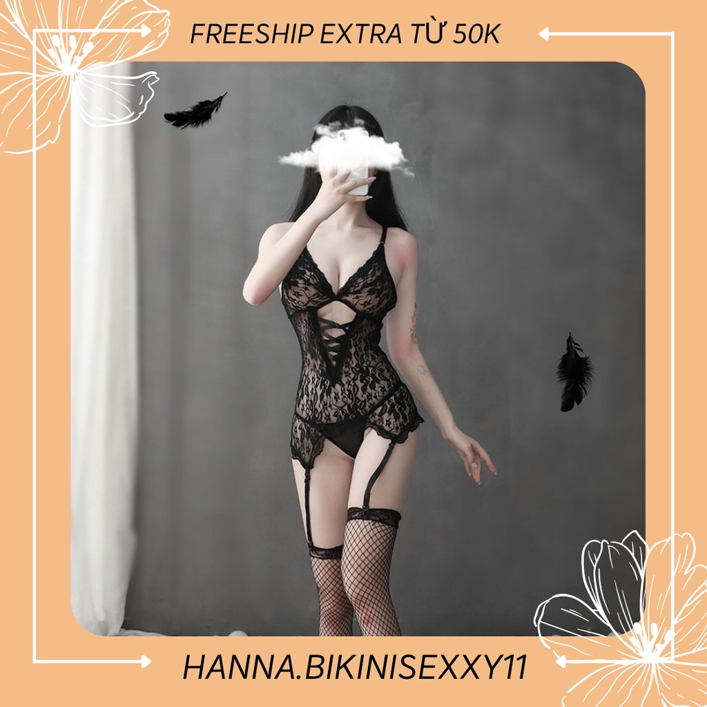 Đồ ngủ cosplay, đồ ngủ sexy, set đồ ngủ nữ quyến rũ W069 | BigBuy360 - bigbuy360.vn