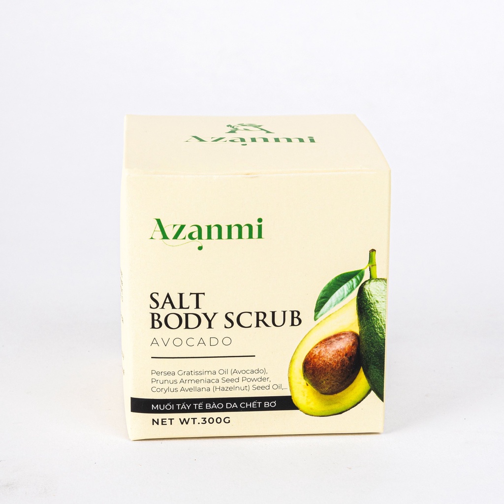 Tẩy tế bào chết cơ thể và mặt Bơ cho làn da mềm mại và rạng rỡ Cocoon AVOCADO BODY SCRUB Chính Hãng Azanmi