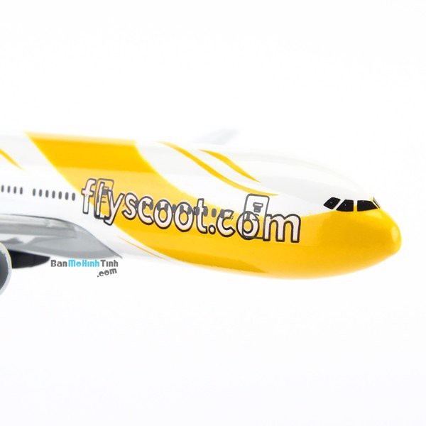 Mô hình máy bay Scoot Boeing B777 16cm Everfly