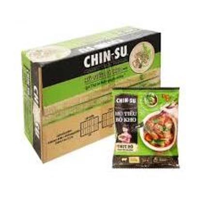 1 THÙNG = 15 GÓI HỦ TIẾU BÒ KHO ĂN LIỀN CHINSU - CÓ THỊT NGUYÊGON & CỰC TIỆN LỢI CHO BỮA SÁNG ĐỦ ĐẦY, CẢ NGÀY HẠNH PHÚC