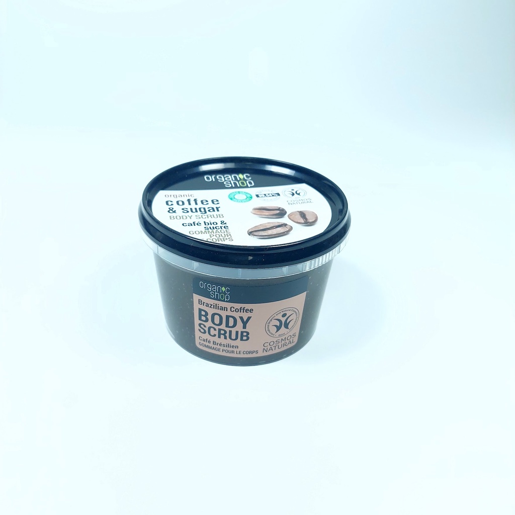 Tẩy Tế Bào Chết Toàn Thân Organic Shop Organic Coffee &amp; Sugar Body Scrub 250ml