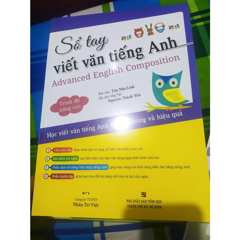 Sách - Sổ Tay Viết Văn Tiếng Anh Trình Độ Nâng Cao NTV
