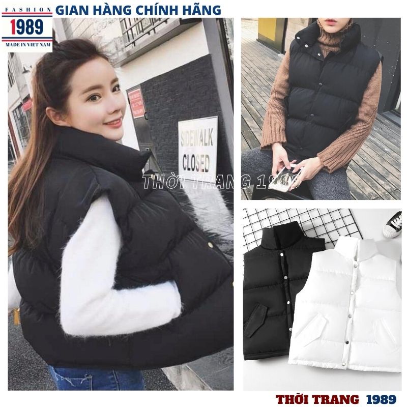 Áo khoác GILE phao trần bông kiểu dáng hàn quốc ulzzang , áo khoác 3 lỗ trẻ chung năng động -PHƯƠNG 1989