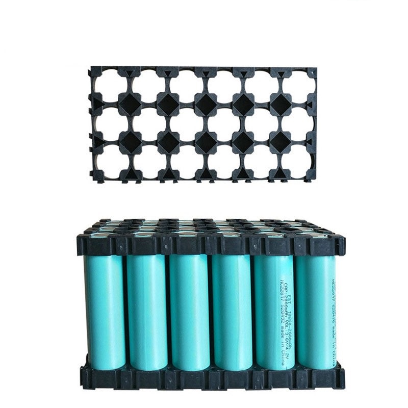2 Khay pin,2 khay chứa pin 18 viên pin 18650 Li-ion