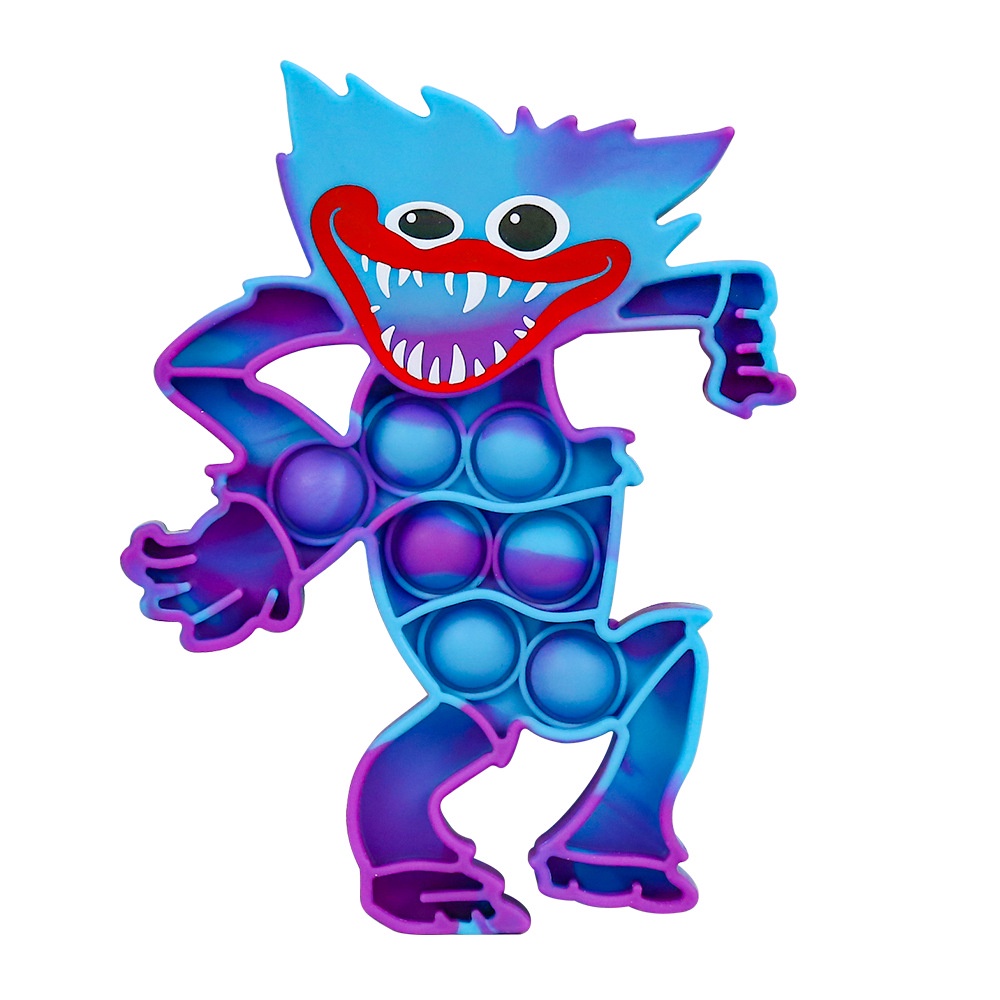 Pop It Pop Đồ Chơi Xả Stress Hình Quái Vật Huggy Wuggy Quà Tặng Dành Cho Trẻ Em Túi Xách