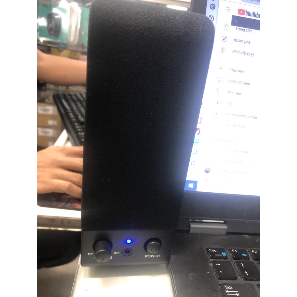 Loa Vi Tính 2.0 Genius Sp-S110-Âm Thanh Vượt Trội, Thiết Kế Nhỏ Gọn, Bảo Hành 12 Tháng