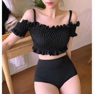 Set bikini 2 mảnh màu tập bơi AT82 bikini đi biển