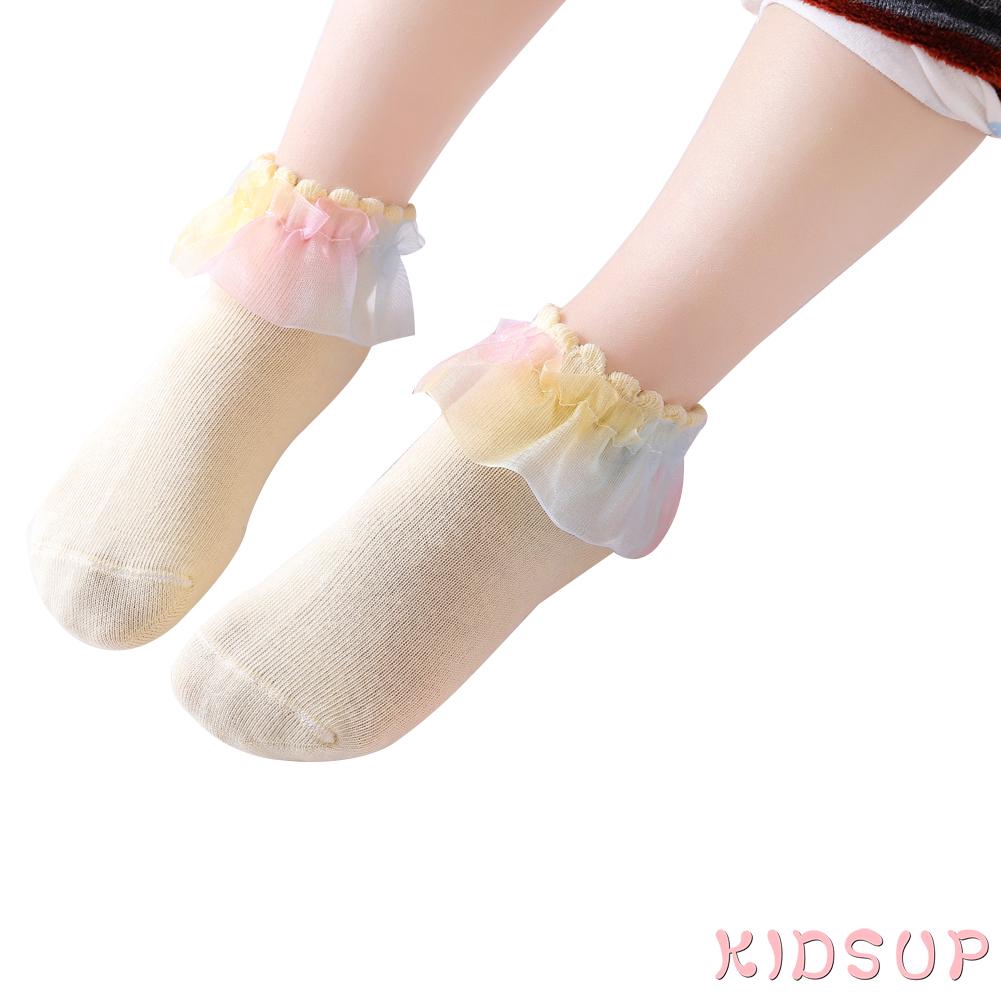 Đôi vớ nhún bèo dễ thương cho bé gái