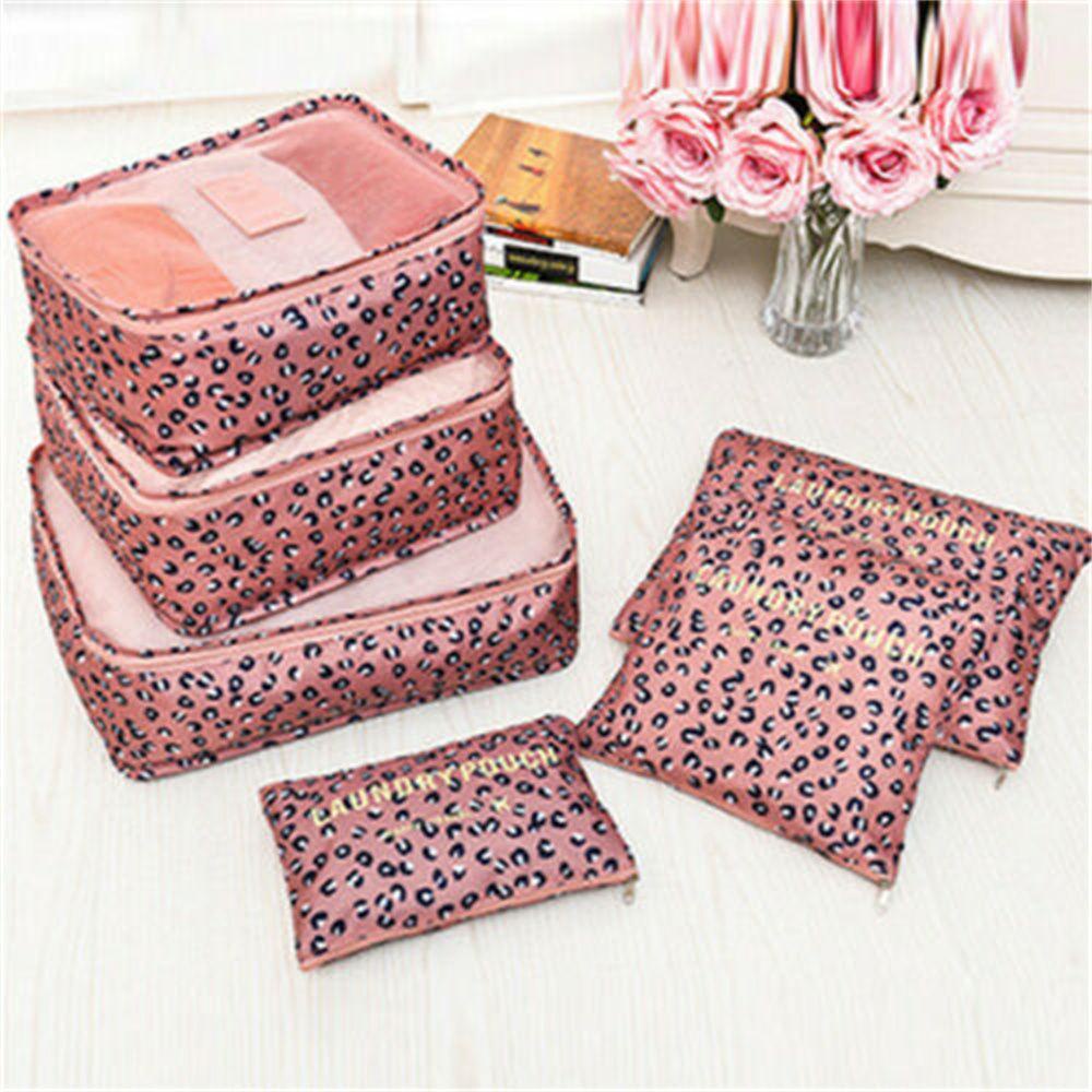 Set 6 Túi Đựng Đồ Du Lịch Chống Nước Chống Bụi Tiện Dụng