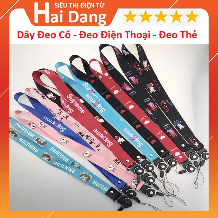 Dây Đeo Điện Thoại, Dây Đeo Cổ - Đeo Thẻ - Họa Tiết Thể Thao Năng 2021