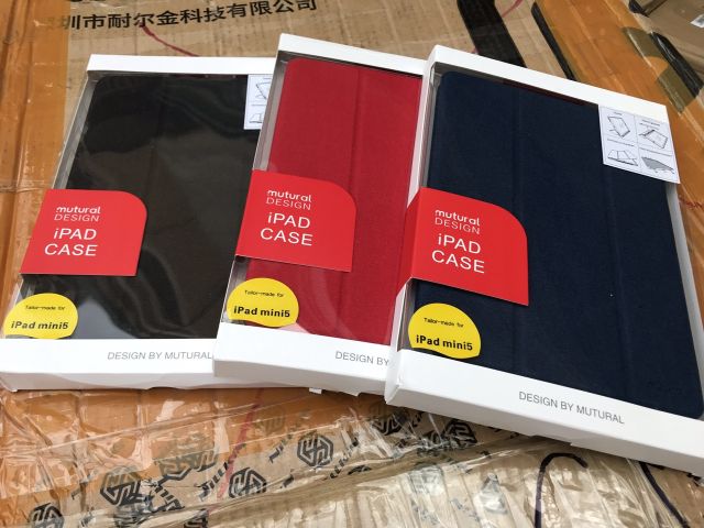 Bao da Ipad Mini 4 và Mini 5 Mutural chính hãng có khay để bút
