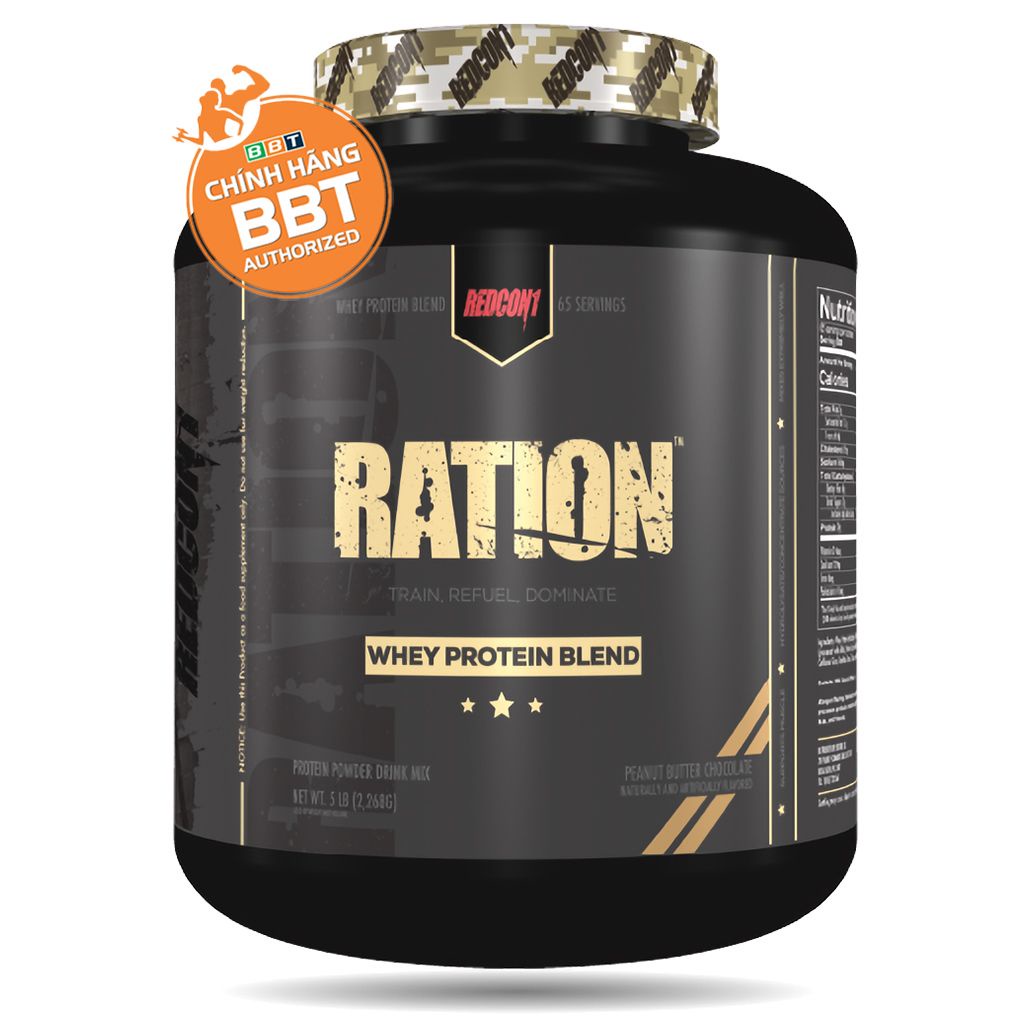 REDCON 1 - RATION 65 LIỀU DÙNG - HYDROLYZED WHEY ISOLATE - SIÊU TĂNG CƠ GIẢM MỠ - CHÍNH HÃNG BBT PHÂN PHỐI