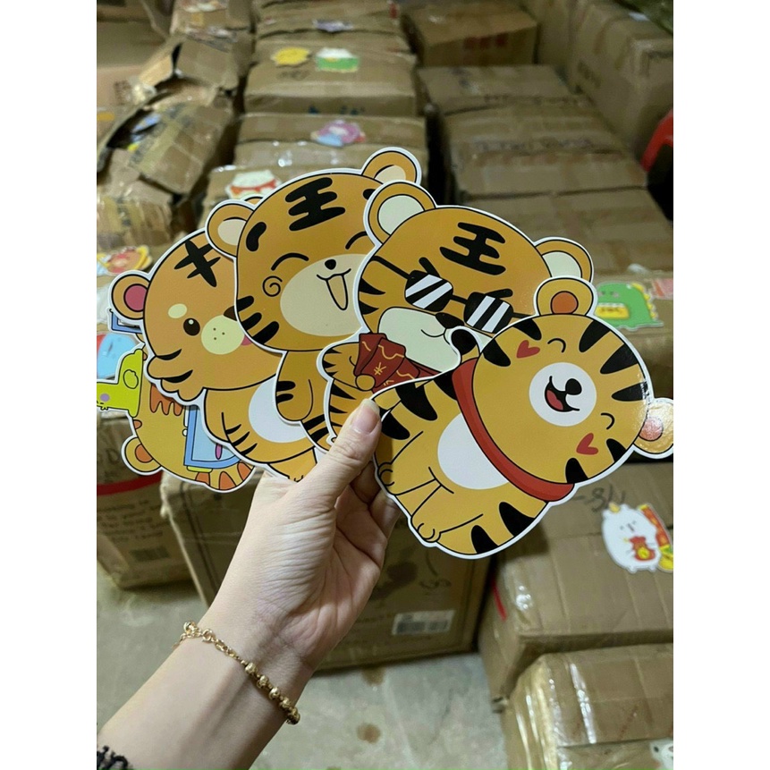 Combo 10 Bao lì xì chibi mèo con cực kute