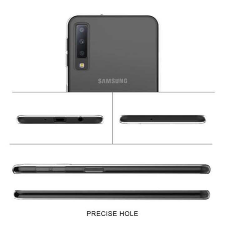 ỐP LƯNG DẺO SILICON TRONG SUỐT ĐIỆN THOẠI SAMSUNG GALAXY A7 2018