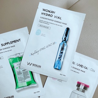 Mặt Nạ Tinh Chất Cho Da Nhạy Cảm WONJIN EFFECT MEDI HYDRO VIAL CONCENTRATED AMPOULE MASK
