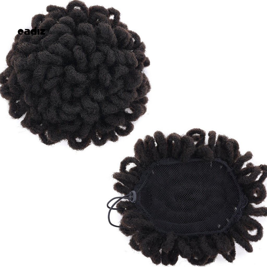 Búi Tóc Giả Xoăn Phong Cách Châu Phi Dành Cho Nữ