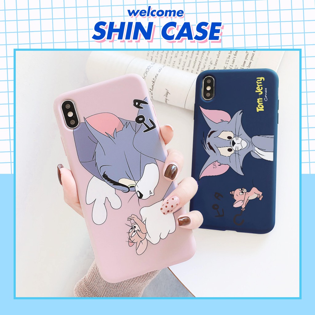 Ốp lưng iphone Catch Jerry TPU trơn dẻo mềm 5/5s/6/6plus/6s/6splus/7/7plus/8/8plus/x/xr/xs/11/12/pro/max/plus/promax