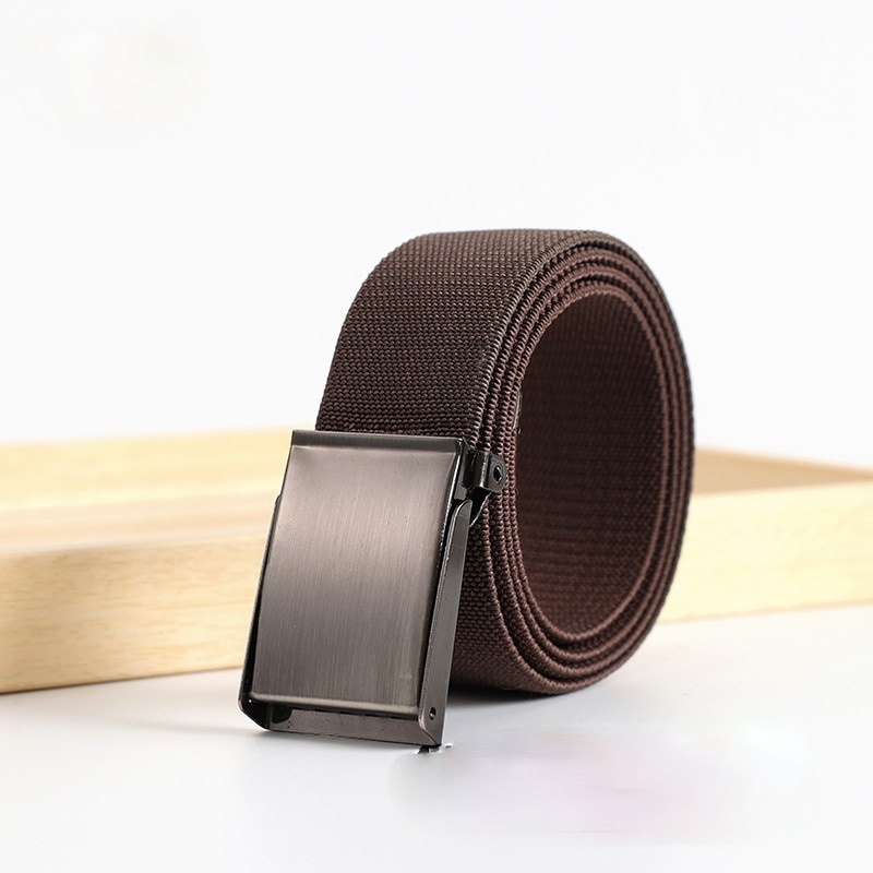 Mới Thắt Lưng Vải canvas Thoáng Khí Thời Trang Cho Nam Nữ