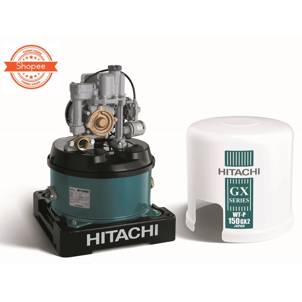 Máy bơm nước tăng áp Hitachi WT-P150GX2-SPV, bảo hành 12 tháng