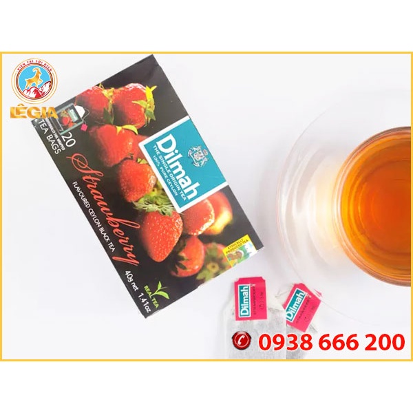 Trà DILMAH Dâu  ( 30g - 40g ) - DILMAH STRAWBERRY TEA