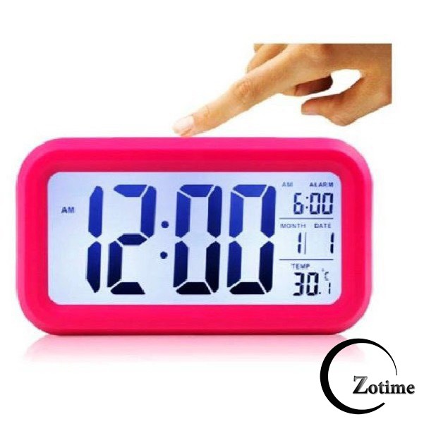 Đồng hồ báo thức điện tử để bàn màn hình LCD đa chức năng ZO89 siêu hot
