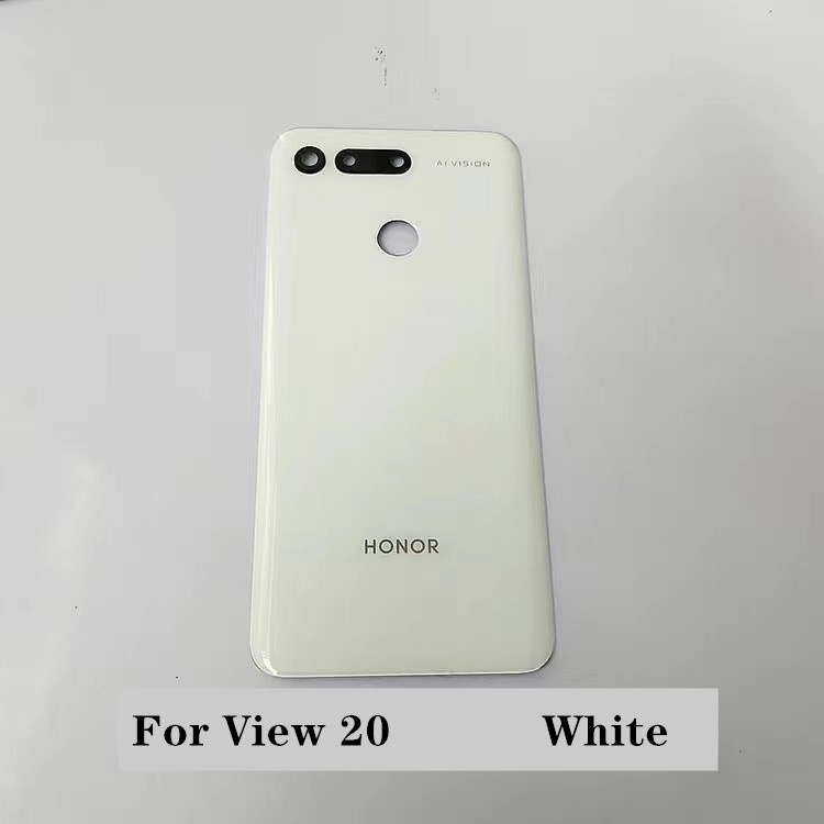 Ốp lưng mặt kính cho Huawei Honor View 20 V20 Nắp pin Thay thế phía sau Honor View 20 V20 Nắp lưng