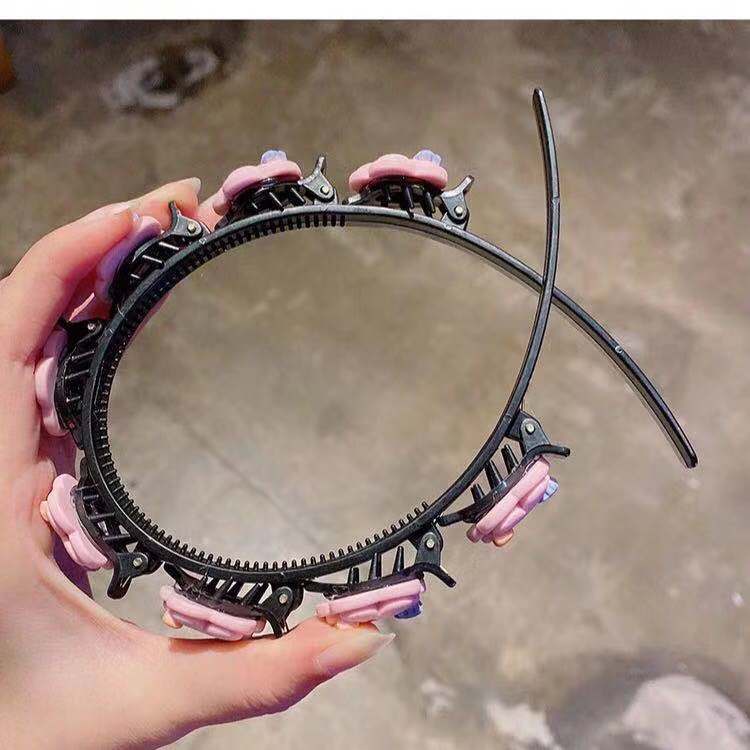 Mới Băng Đô Cài Tóc Đính Hoa Dễ Thương Cho Bé Gái