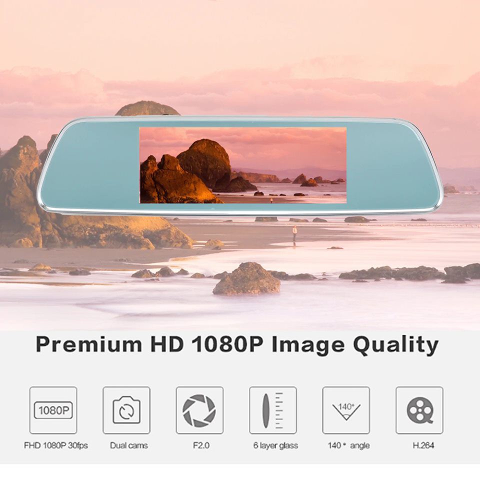 Camera hành trình gương SR07