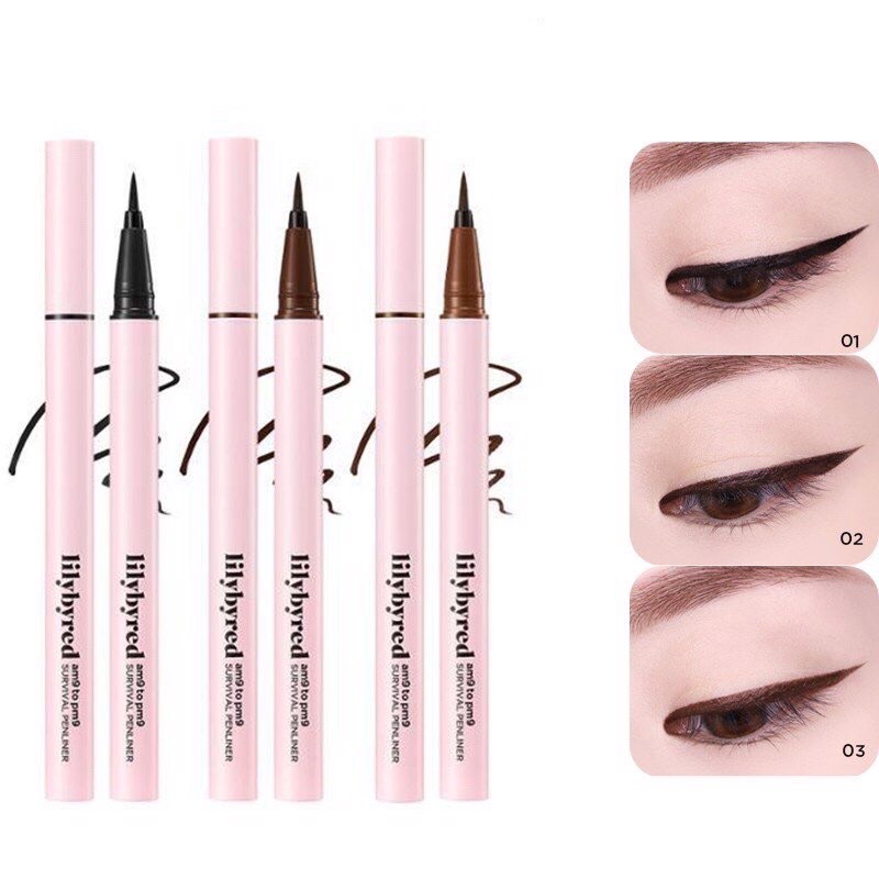 Bút kẻ mắt Lilybyred Am9 To Pm9 Survival Pen Liner