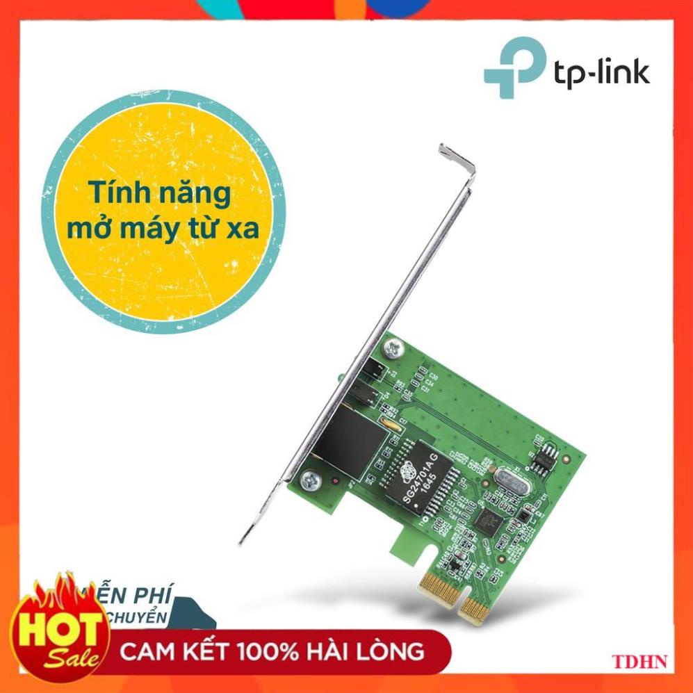 [Hãng] TP-Link Card mạng Wifi PCIe 10/100/1000Mbps Quản lý LAN thuận tiện - TG-3468 -Hãng phân phối chính thức