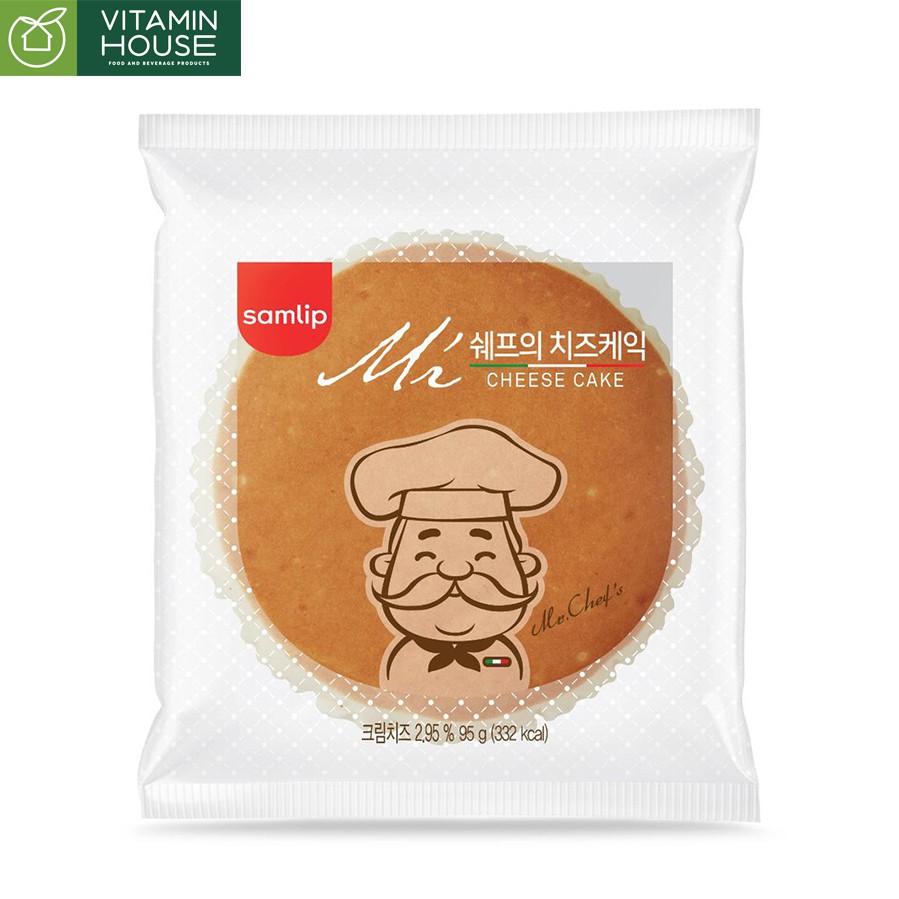 Bánh Phô Mai Ông Già Cafe Snow Samlip Hàn Quốc 105g 50g [Vitamin House]